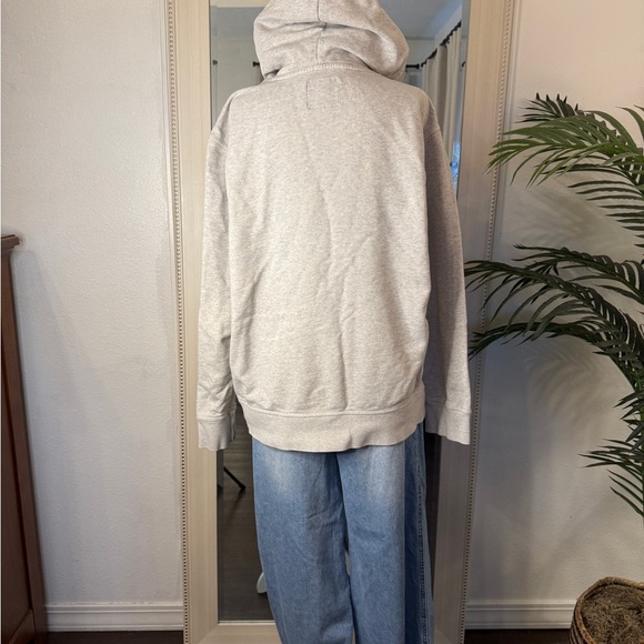 American Eagle Light Gray Sweatshirt - Picture 3 of 5